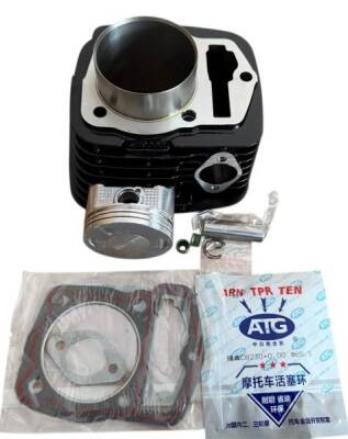 CROSS200 SİLİNDİR SET 65,5mm PIN:15 L:82mm SİYAH ZİNCİRLİ - 1